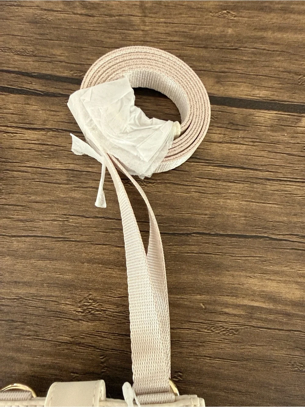 Lululemon Cream Crossbody Phone Pouch